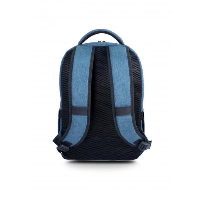 Sac À Dos 13/14 Fabriqué En r-PET Recyclée- Poche Zippée Avec Organisateur Intérieur Sur La Face Avant - Compartiment Pour Tablette