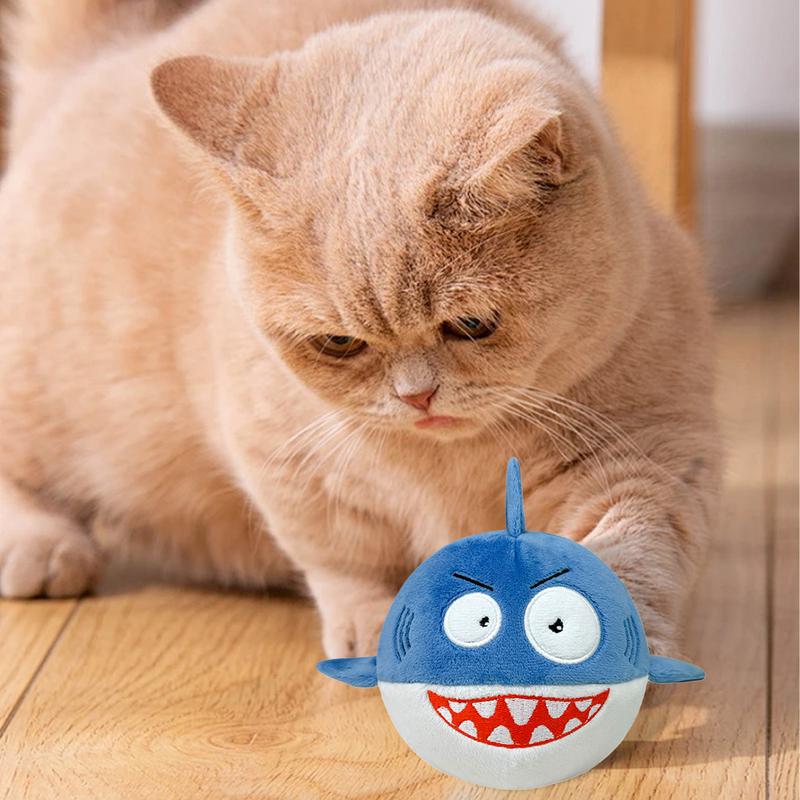 Hundleksak Boll Pipig Gosedjur Valp Studsig Boll Djurform Mjuk Studsig Lek Dubbla Lager Rivtåligt Gosedjur För Kattens Tänder