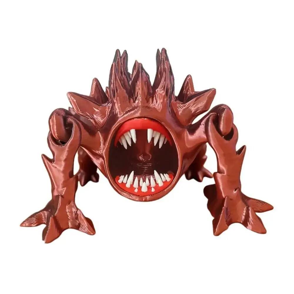 Figura de Juguete Subnautica Leviatán Bloop Gran Maja Figura Devorador de Mar Monstruo Figura de Juguete Pez Figuras de Impresión 3D Figura