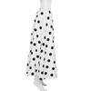 Hepburn Style French Elegance Polka Dot A-line Midi Skirt - Autumn Fashion, Loose Low-Waist Design for Women