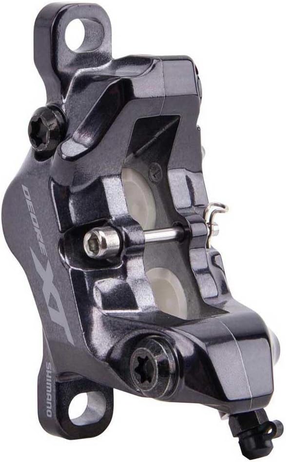Shimano Deore XT BR-M8120 XT 4-Piston Calliper, Post Mount, Without Adapters, Front or Rear