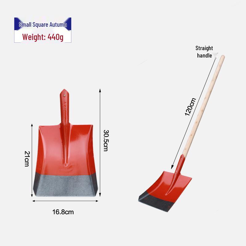 Manganese Steel Multi-Purpose Shovel: Large, Small, Gardening, Digging, Snow Removal, Planting, and Household Tools.