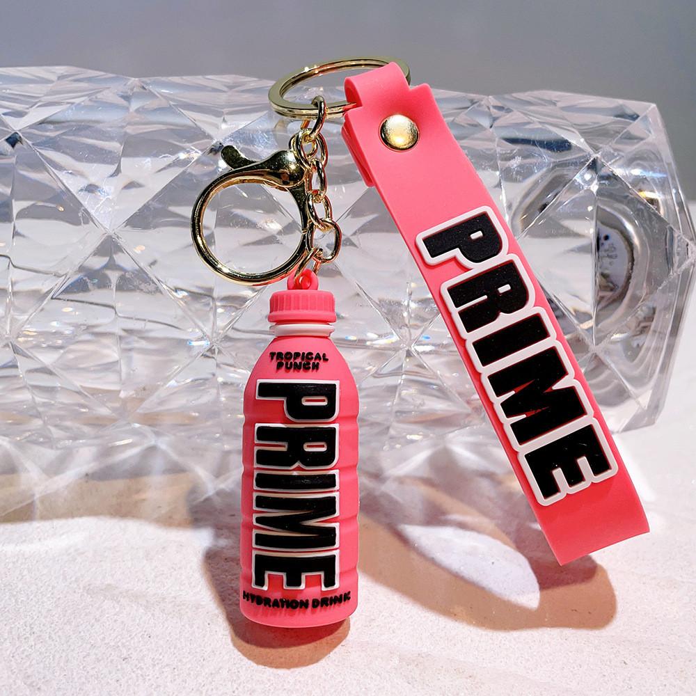 Schlüsselanhänger für Energy-Drink-Flasche, farbenfroh, aus weichem PVC-Gummi, Geschenkidee