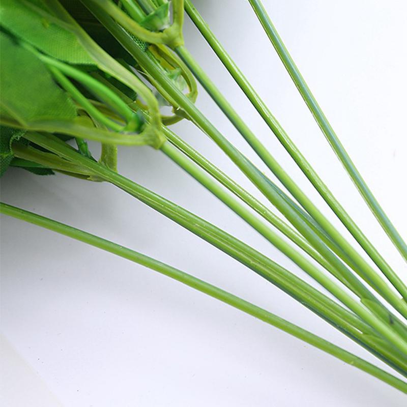 1pc Artificial Flowers Bouquet Simulation Hydrangea Camellia Green Plant Bridal Bouquet DIY Home Wedding Table Center Decoration