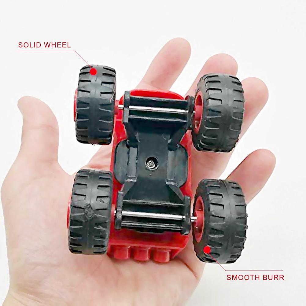 חבילה של 6 מכוניות צעצוע לילדים ולילדים, למפלצת פעלולי סופר, בלייז משאית לילדים, מכונית קול, מתנה לילד ב-