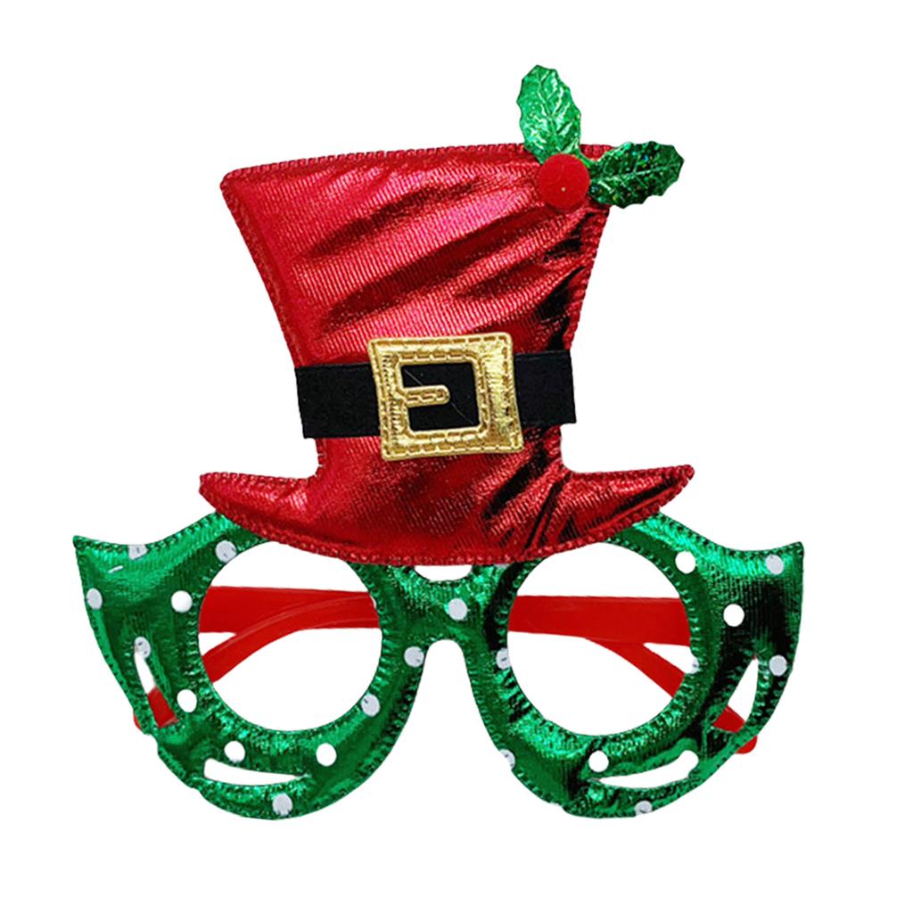 Christmas Glasses New Year Glasses Cartoon Christmas Party Decorations Christmas Gift Unique Take Photo Props