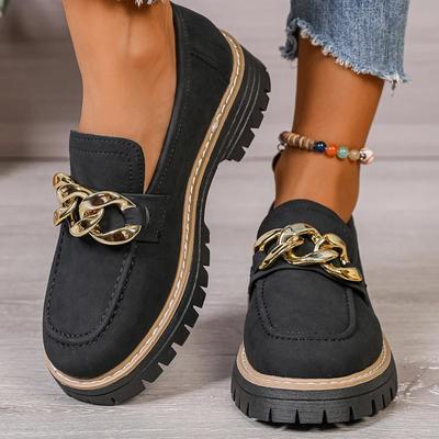 Γυναικεία Παπούτσια Άνετα Γυναικεία Loafers Με Τακούνι Καθημερινά Παπούτσια Κομψό Τακούνι Zapatos De Mujer Νέα Παπούτσια Slip-on Γυναικεία Υποδήματα