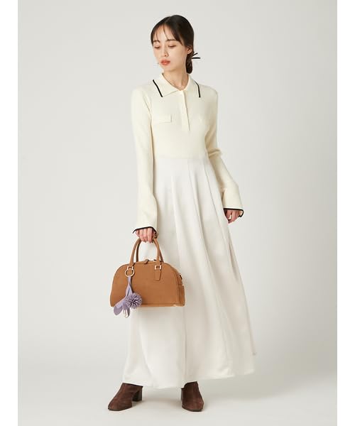 FRAY Round Boston Bag FWGB254312 CML I.D. Women's