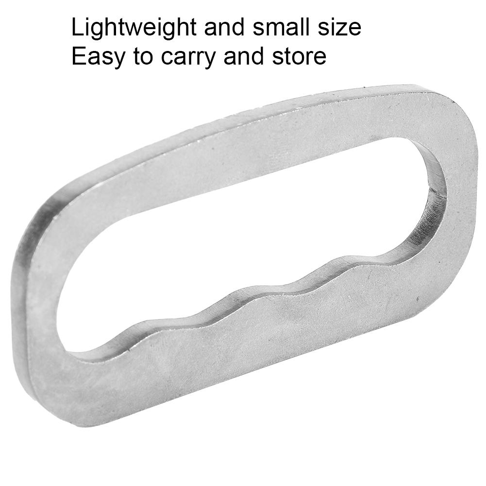 Gray Outdoor Survival Camping Hunting High Carbon Steel Fire Starting Tool Kit Accessory