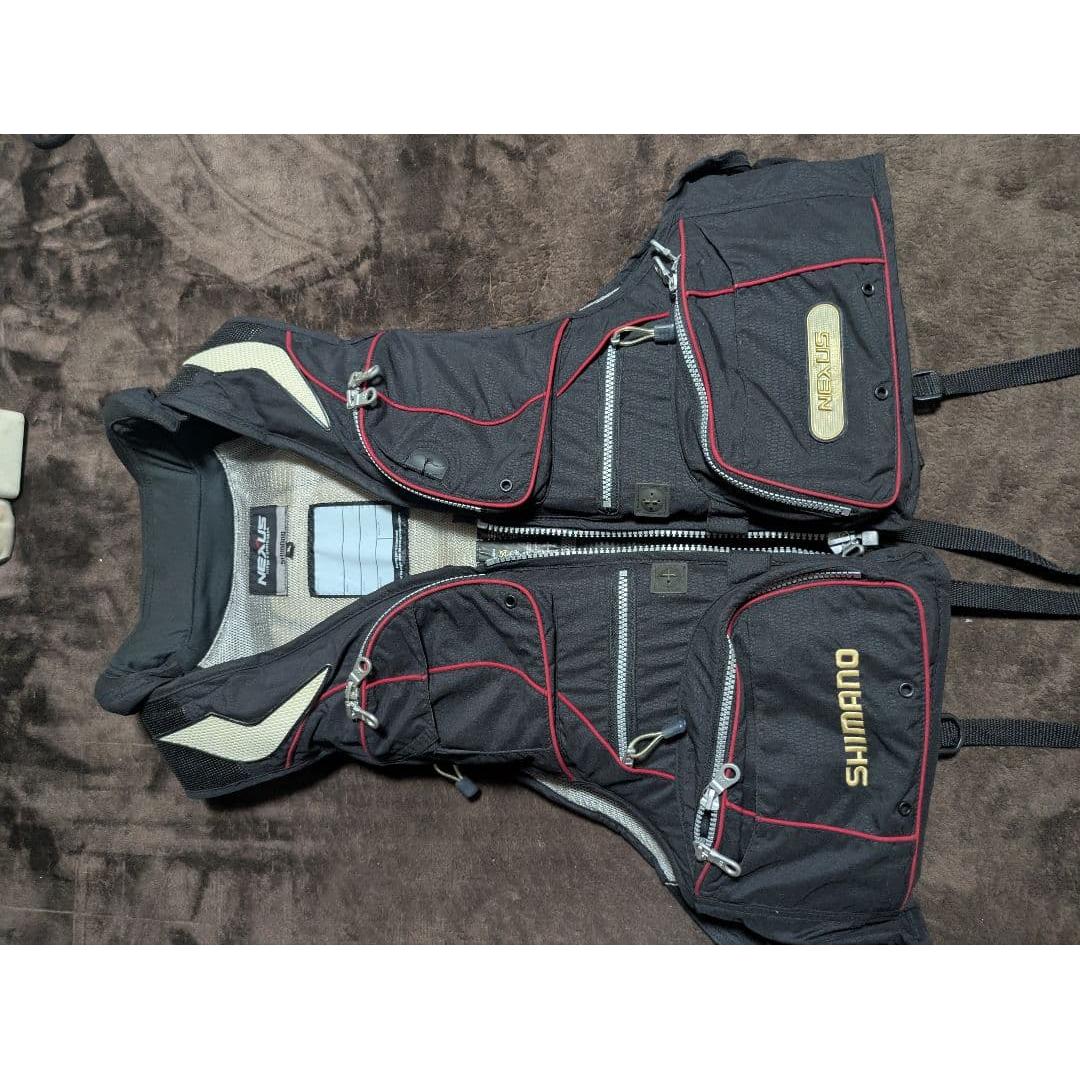 Used Shimano NEXUS Life Jacket Floating Vest 3L