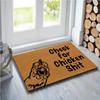 Check for Chicken Shit Funny Door mat Custom Indoor Home and Office Decorative Entry Rug Garden/Kitchen/Bedroom Mat Non-Slip Rubber 18x30 Inch