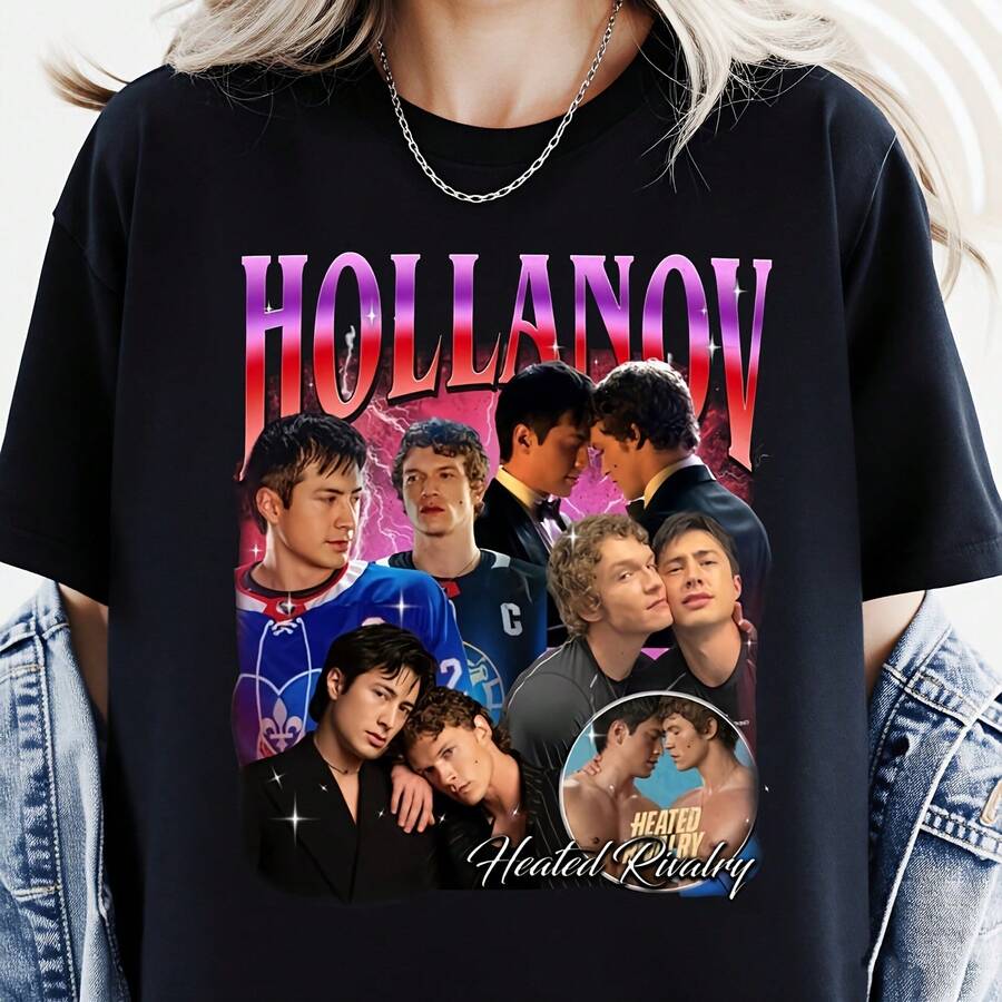 Heated Rivalry Hudson Williams Connor Storrie Bootleg 90s Vintage Shirt Ilya Rozanov Replica S