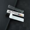 GLC GLB 3D Aluminum Emblem Car Window Body Car Side Fender Decoration Stickers for Mercedes Benz AMG W204 W213 W205 W211 Auto S