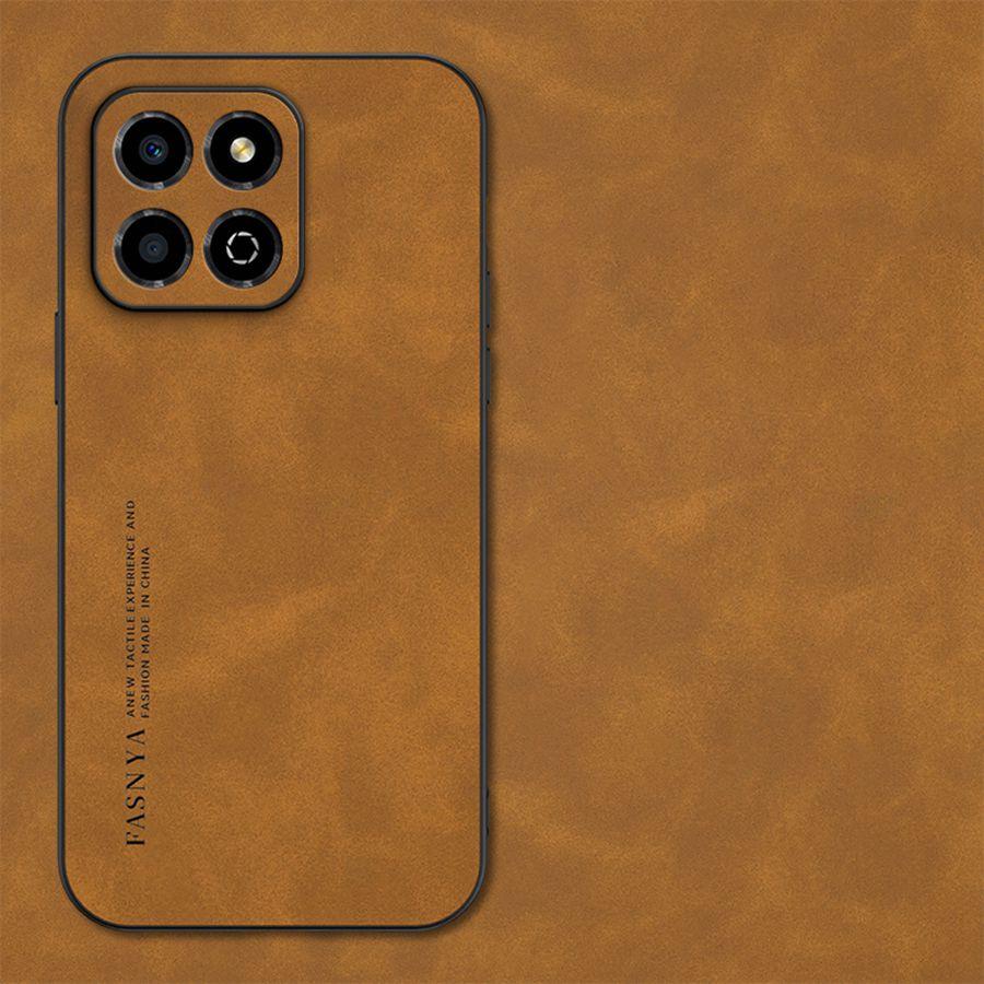 Sheepskin Leather Soft Case For Honor X6D 600 200 X7A X8A X8 20 50 90 400 X7C X6 X7B X7D X6C Magic 8 Huawei Nova 14i Y91 P40 Lite Luxury Matte Cover