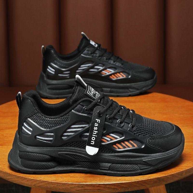 Fashion Tennis Deals Thick Platform Men's Casual Sneakers Mesh Upper Korean Wide Athletic Breathable All Brands Gym Male Sports Shoes