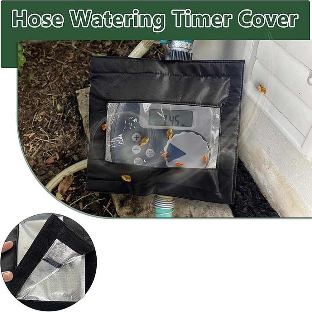 

Hose Faucet Timer Cover Outdoor Timer Cover Hose Faucet Timer Protector Clear Front Window Oxford Cloth Construction China Mainland