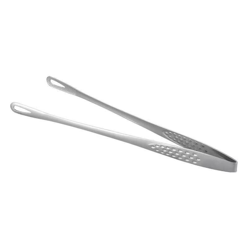 ZISIZ 304 Stainless Steel Korean BBQ Tongs