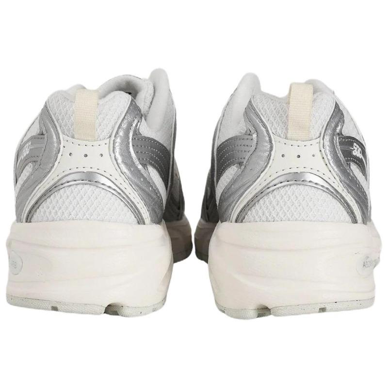New Balance 530 Scarpe da Corsa Unisex Bianco Argento Basse U5303IR