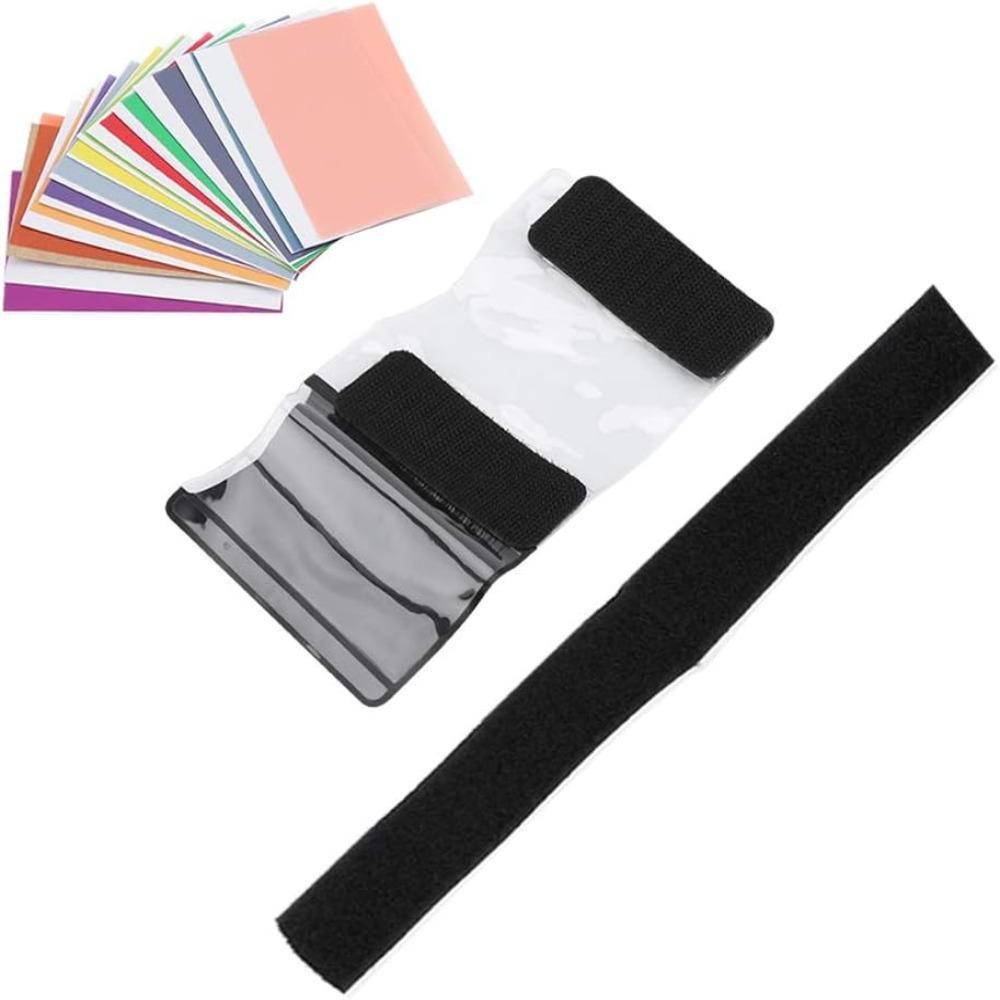 2set PVC Material Light Gel Filters 12 Colors Color Filter Sheets Photography Lighting
