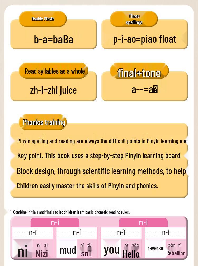 Children's Educational Pinyin Audiobook & Talking Pen Toy