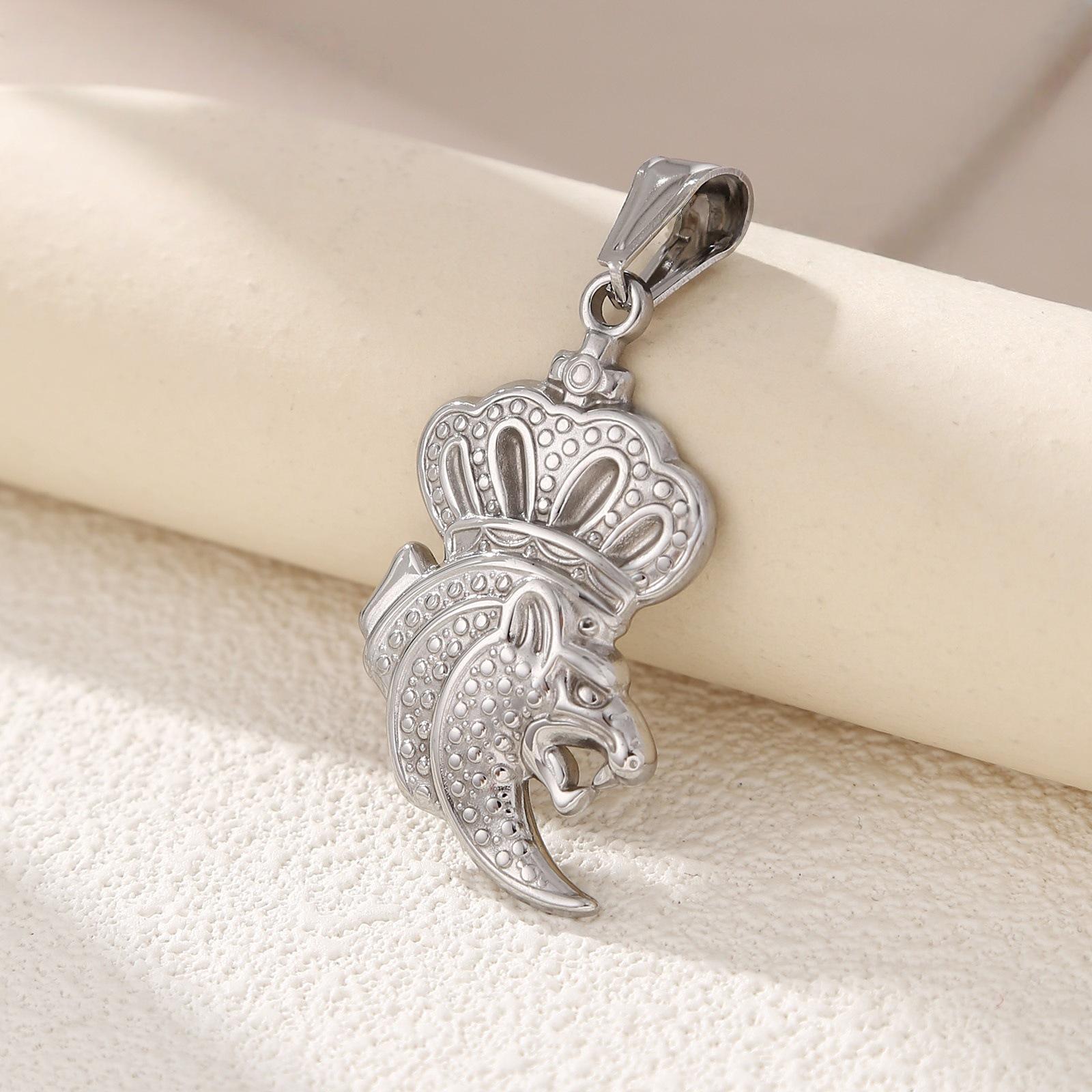 

2026 Stainless Steel Men s Pendant - Trendy, Simple, and Versatile Stainless Steel