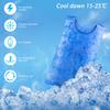 Cooling Vest Summer Cooling Clothes No Refrigeration Required No Electricity Ice Vest Adjustable Cold Pack Sport Vest