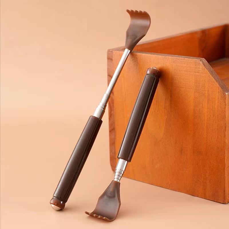Extendable Magnetic Ball Hackle Back Scratcher With Magnet Telescopic Scratching Backscratcher Massager Back Scraper