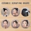 Ceramic Fish Shaped Scraping Board Gua Sha For Face Body Massage Tool Body For Relief Massage Face Lift Guasha Acupoint Massager
