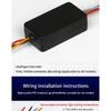 12V 120CM Auto Trunk Light LED Strip Running Brake Reverse Turn Signal Lamp 5050 RGB 72 SMD Waterproof Flowing Light Car Styling