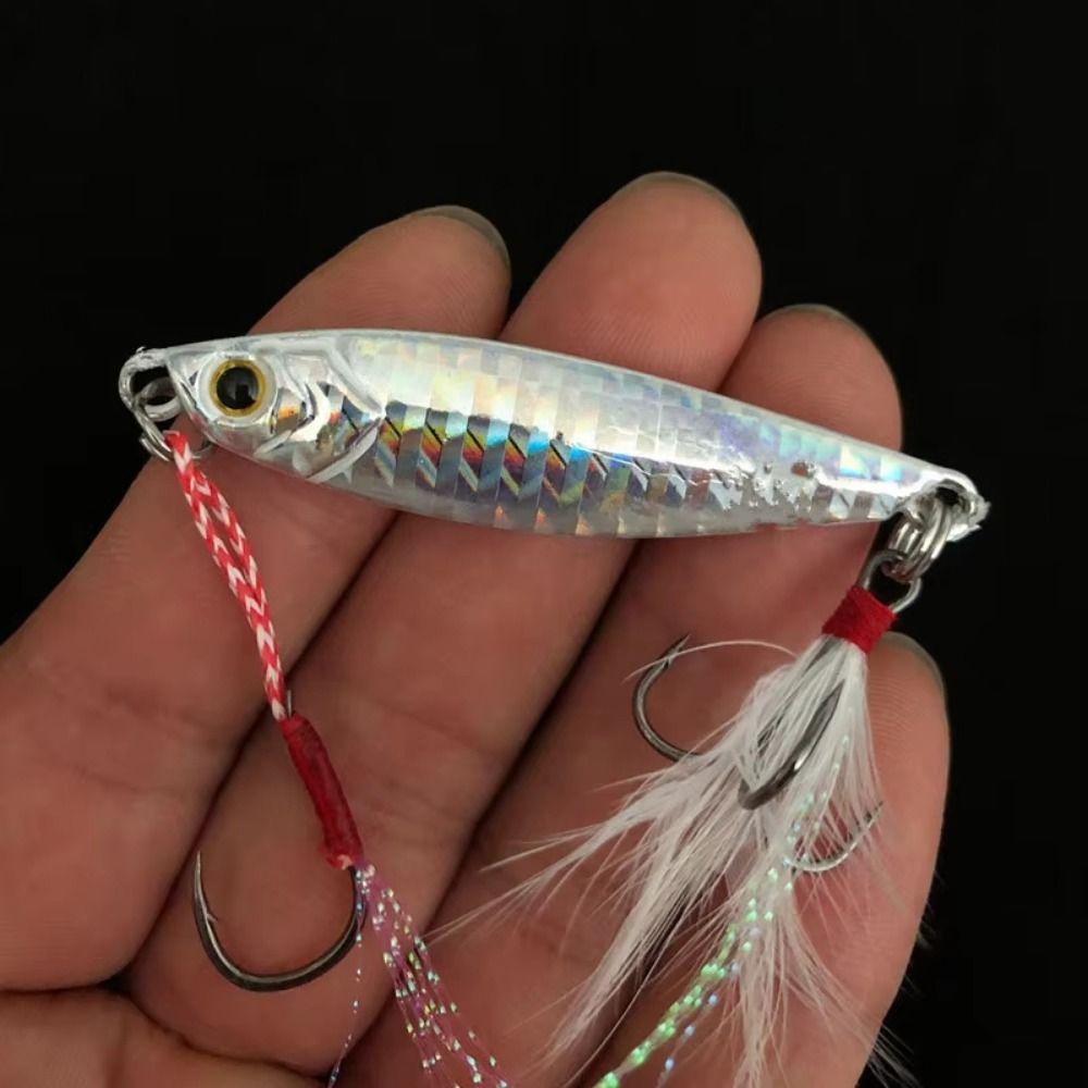 5Pcs 7/10/15/20G Simulation Fish Lures Fast Sinking Artificial Bait  Fishing Gear