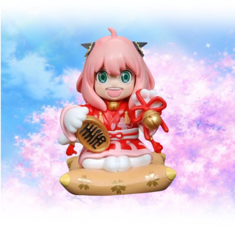 Adorable Wawa Anya Figure Cute Sitting Pose Pvc Collectible Anime Toy 16cm Boxed Gift