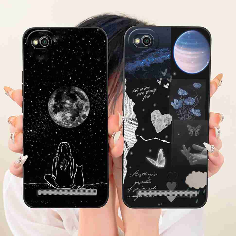 For Xiaomi Redmi 5A Case Fashion Cartoon Print Soft Silicone Cover For Redmi 5A MCG3B MCI3B Phone Protective Cases