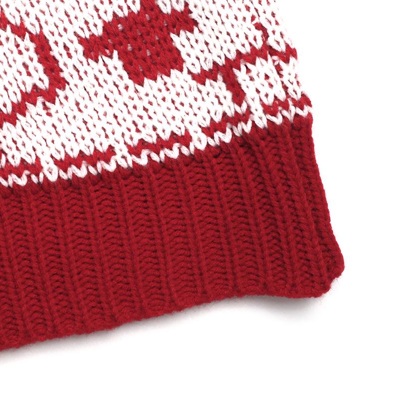 European & American Knitwear 2026: Autumn/Winter Long Sleeve Round Neck Christmas Sweater