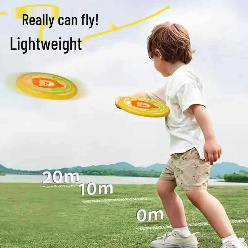 Cartoon Soft Frisbee for Kids & Pets - Outdoor Toy