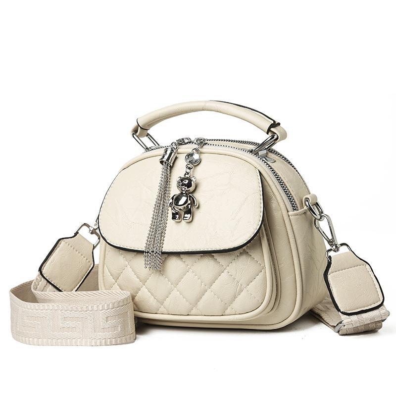 Ketten-Tasche Einfaches Rautenmuster Design Hoch Hand Frachtbrief Schulter Crossbody Achseltasche Alles Stilvolle Damen-Tasche