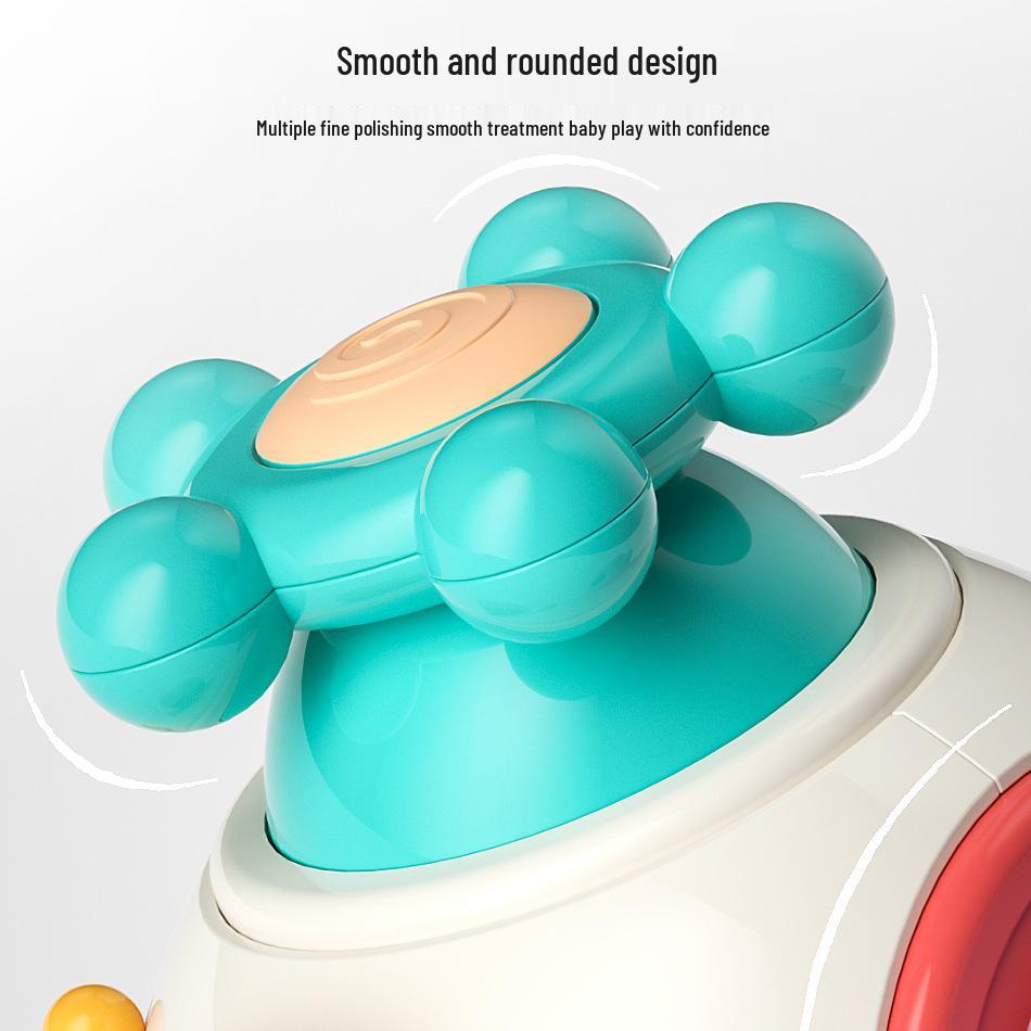 Busy Grabbing Ball: Tactile Rattle Toy for Infant and Toddler Hand Movement and Concentration Training