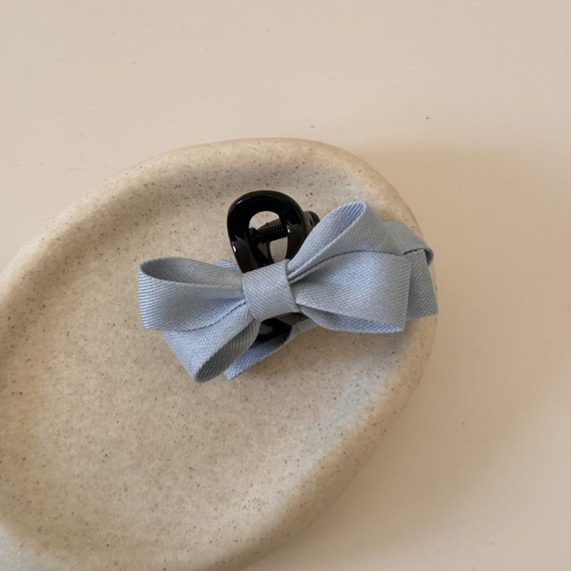 Bows Princess Head Small Size Hairpin Clip Women's High Fashion Retro Side Braid Hairpin Hair Clip