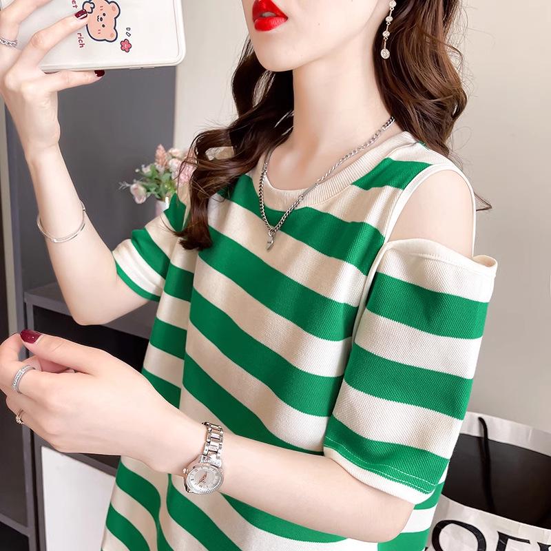 Korean-Style Women's Casual Summer Sportswear Set: Short-Sleeve Top and Shorts, Loose Fit, Perfect for Students and Running