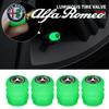 AXX2 4Pcs Car Tyre Valve Stem Luminous Caps Fluorescent Decor for Mercedes Benz W203 W204 W205 W206 W212 W213 W222 W223 E300 C200