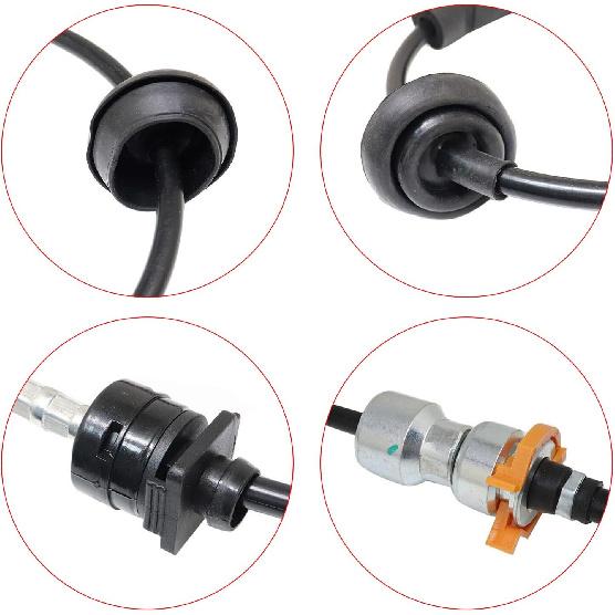 Automatisches Verteilergetriebe Schaltkabel Ersatz Passend für Jeep Wrangler JK 2007-2018 m. Schaltgetriebe Kabel Verteilergetriebe Schaltung 52126222AE 52126222AA