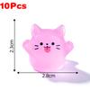 5/10Pcs Mignon Dessin Animé Lumineux Chaton Miniature Figurine Ornement Diy Accessoires de Décoration de Maison Kawaii Décoration de Bureau Cadeaux