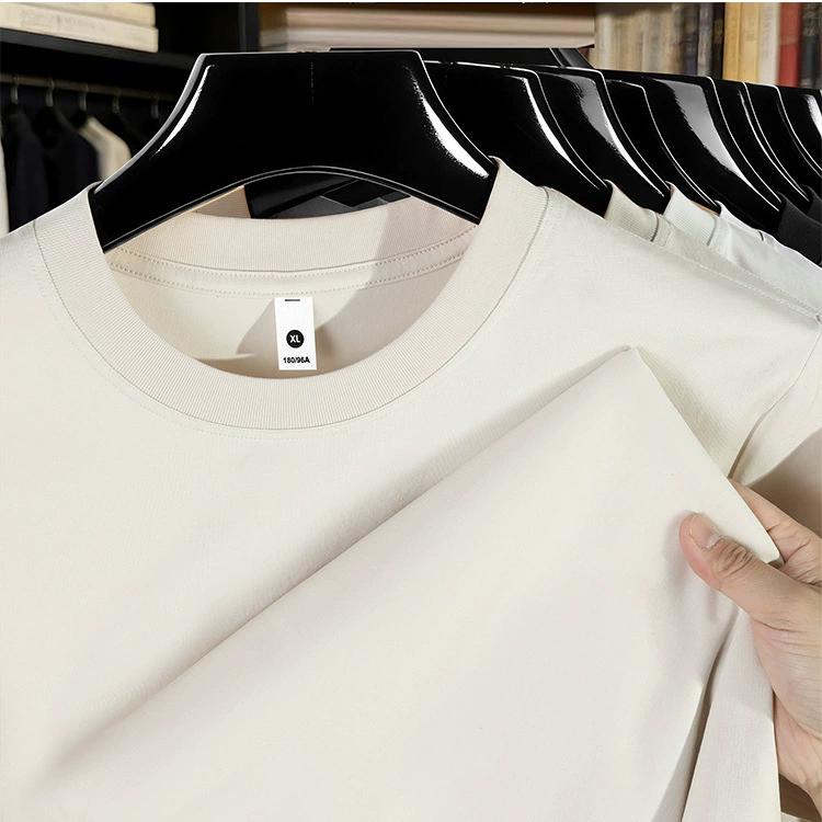 Round Neck Slim-fit Blouse All-match Casual Half-sleeved Summer Men's Thin Section Men's Solid Color Short-sleeved T-shirt
