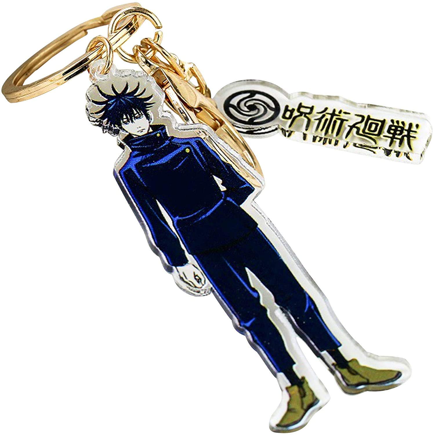 Jujutsu Kaisen Keychain Goods Kugisaki Nobara Cute Character Stylish Keychain for Mobile Ornament [LESUN] - Itadori, Yuji, Gojo, Satoru, - Design,