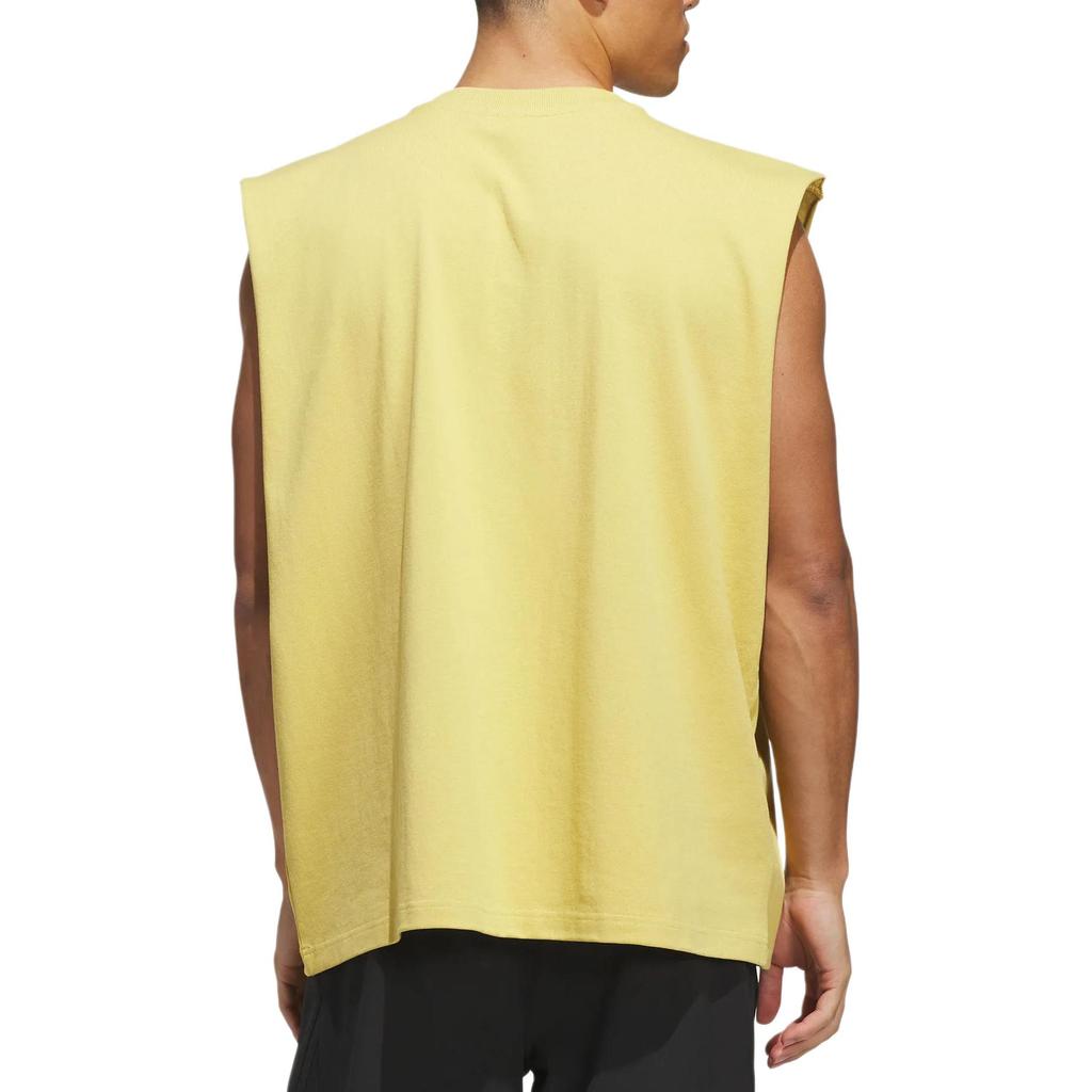 adidas Basketball Cut-Off Solid Color Loose Sports Training Sleeveless Vest Unisex Tops KR2102