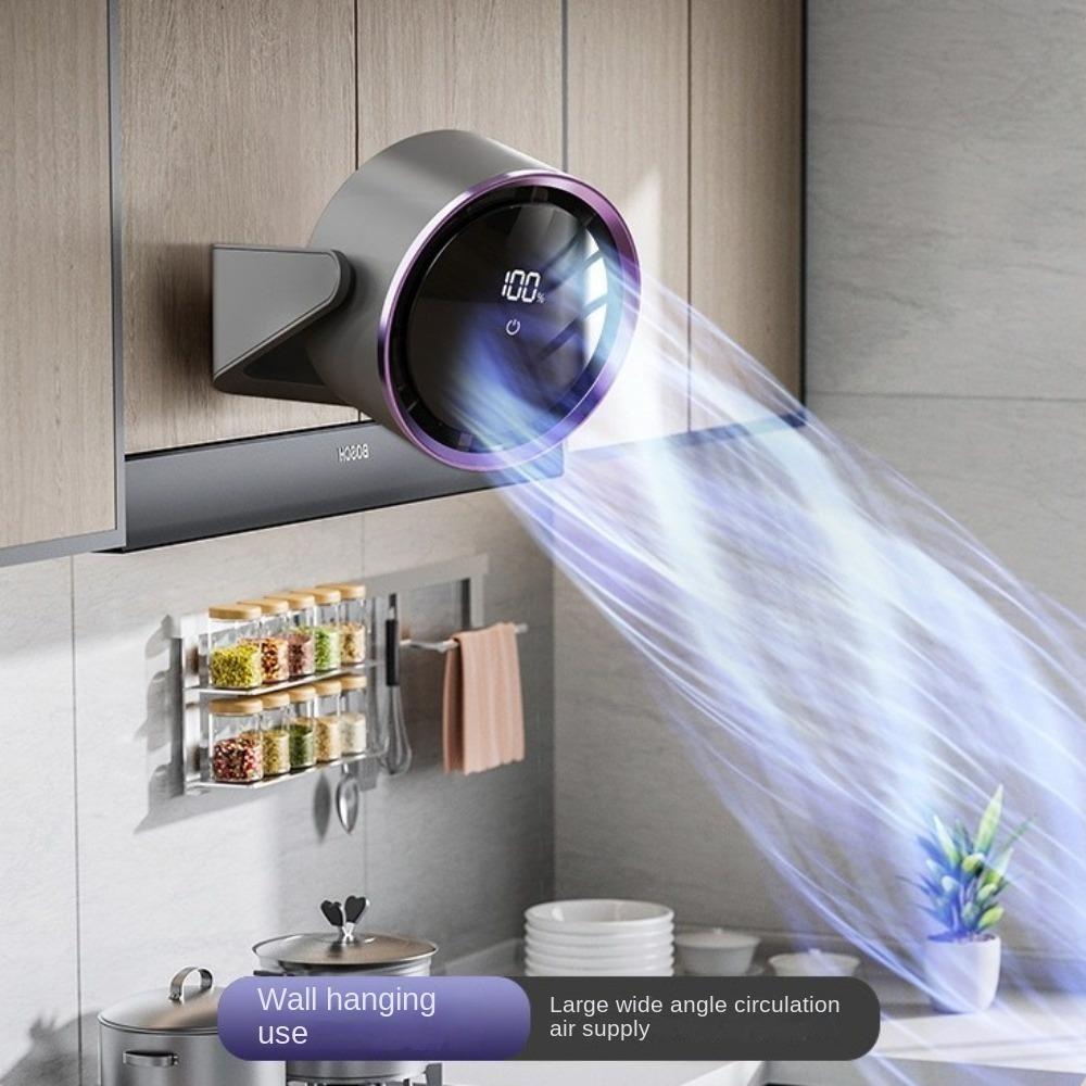 Silent Desk Air Circulator Portable Wall Mounted Fan Bladeless Fan Electric Turbo Fan Tabletop
