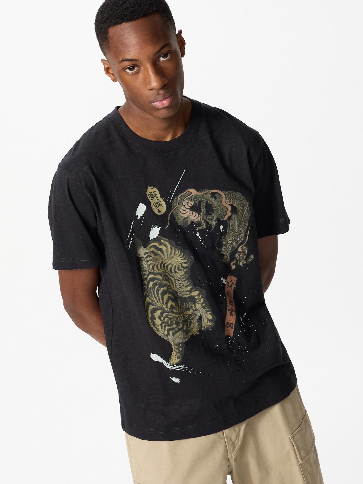 

Uniqlo Japan Ukiyo E музей искусств Бостон Ют 09 BLACK/S