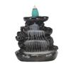Multiple Styles Ceramic Backflow Incense Burner for Home, Office, Tea Room, with Backflow Incense Cones