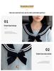 2025 Mädchen Frühling/Herbst Koreanische Matrosenuniform Rockset für Mittel- und Großkinder