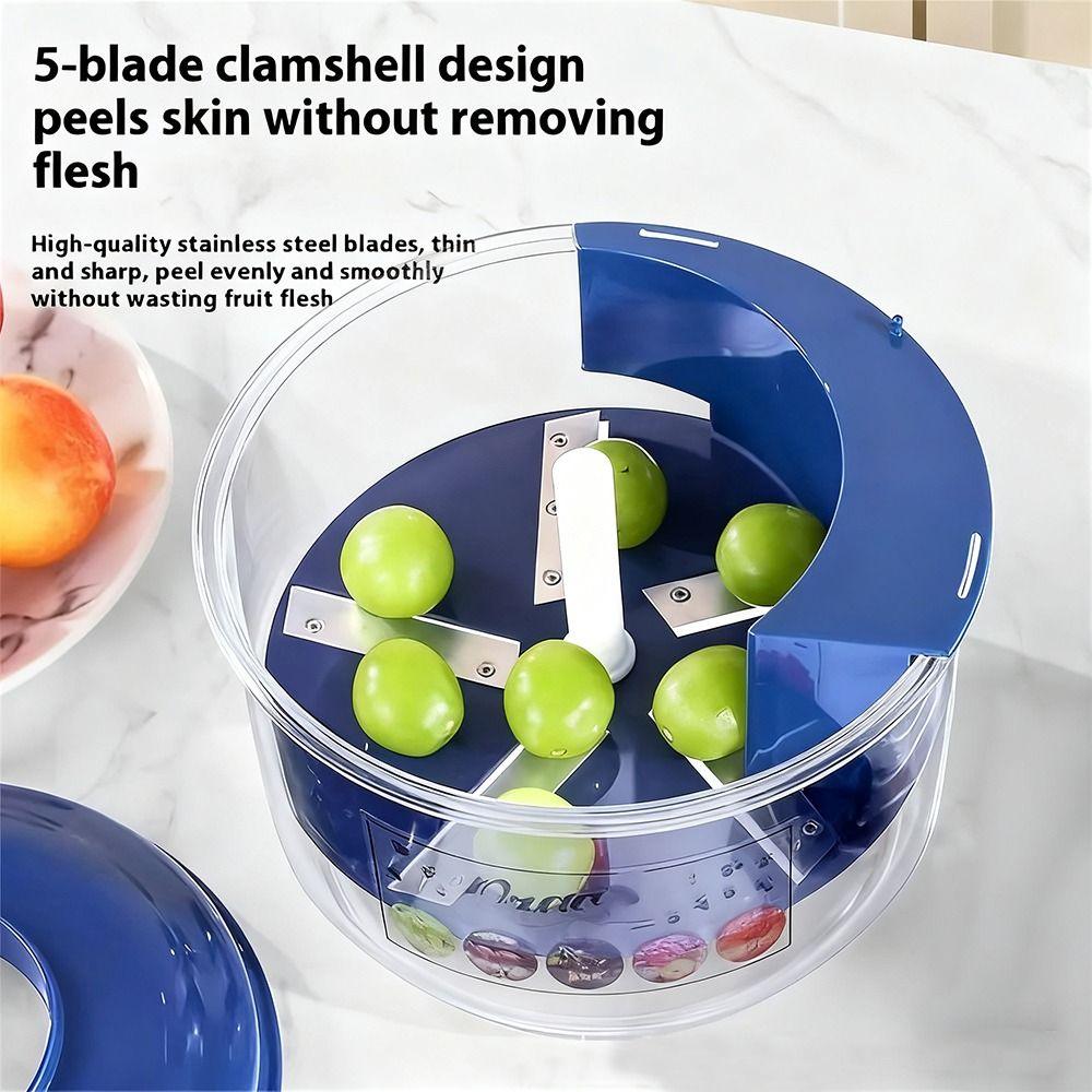Wireless Automatic Fruit Peeler Machine Skin Remover for Berries Fruits  Fruit Peeler Tool