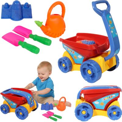 Buntes Sandset mit Karren